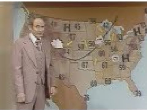 WBBM Channel 2 - Noonbreak - "Weather with Harry Volkman" (Segment & Break, 1978)