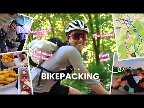 BIKEPACKING ACROSS THE BENELUX (AND GERMANY) DAY 1 | VLOG