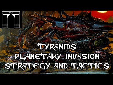 <h1 class=title>40k Lore, Tyranids Planetary Invasion Strategy and Tactics!</h1>