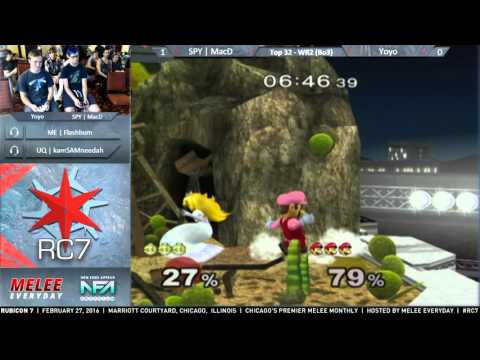 Rubicon 7 - SPY | MacD (Peach) vs. Yoyo (Luigi) - Top 32, WR2