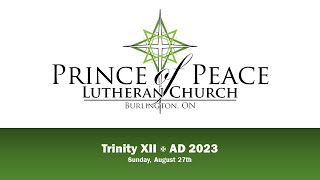POP 2023-08-27 - Trinity XII - LIVE