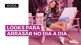 Looks para arrasar no dia a dia | Camila Gaio