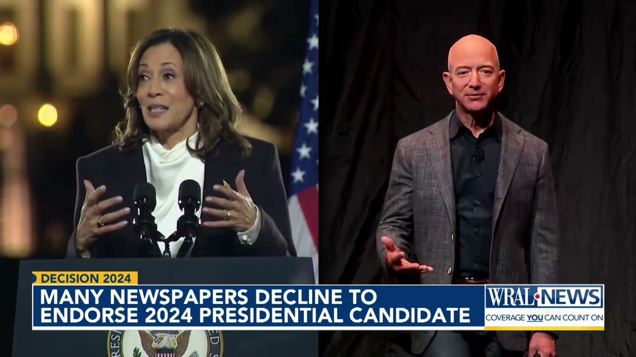 Many Newspapers Decline to Endorse a 2024 Presidential Candidate
