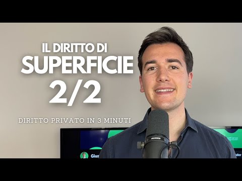 👷🏻‍♂️ LA SUPERFICIE 2/2 - DIRITTO PRIVATO IN 3 MINUTI 👨🏻‍⚖️⏳