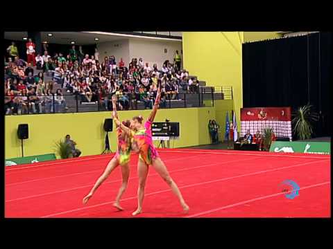 Marharyta BARTASHEVICH -- Viktoryia MIKHNOVICH (Belarus) -- Euroacro 2013