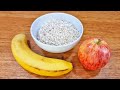 Mix OATS APPLE BANANA And You Ll LOVE It No Flour No Sugar No Fat No Egg Healthy And Vegan