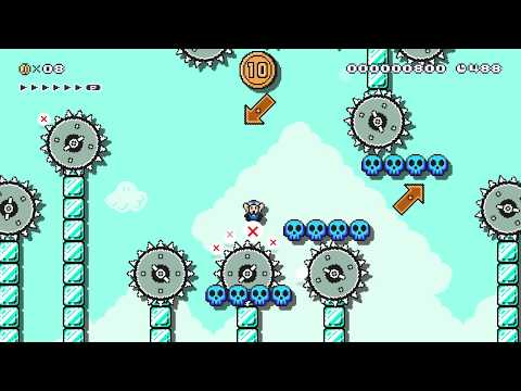 Skillful Platformer 3-3 by Armored103 🍄 Super Mario Maker 2 🍄 No Commentary aap