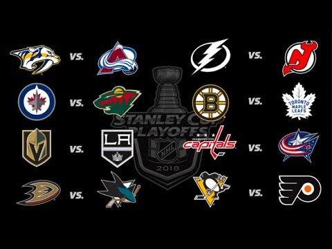 2018 Stanley Cup Playoffs - All Goals - Round 1