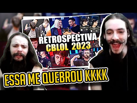 MOMENTOS que a RIOT ESCONDEU de VOCÊ - RETROSPECTIVA CBLOL 2023 | Bronziocre | [REACT]