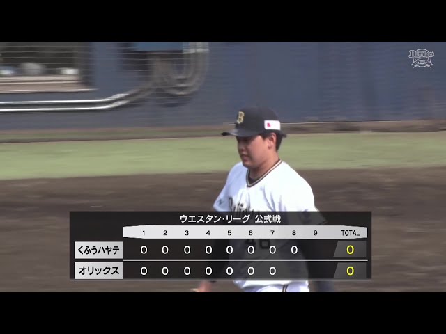 【ファーム】バファローズ・東松快征 力強い投球で4イニングを無失点に抑える好投!! 2025年5月1日 オリックス・バファローズ 対 くふうハヤテベンチャーズ静岡
