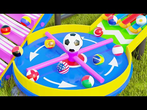 Marble Race Football - FIFA World Cup 2026 Predictions