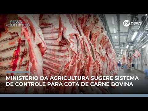 Governo propõe controle de exportações de carne para China