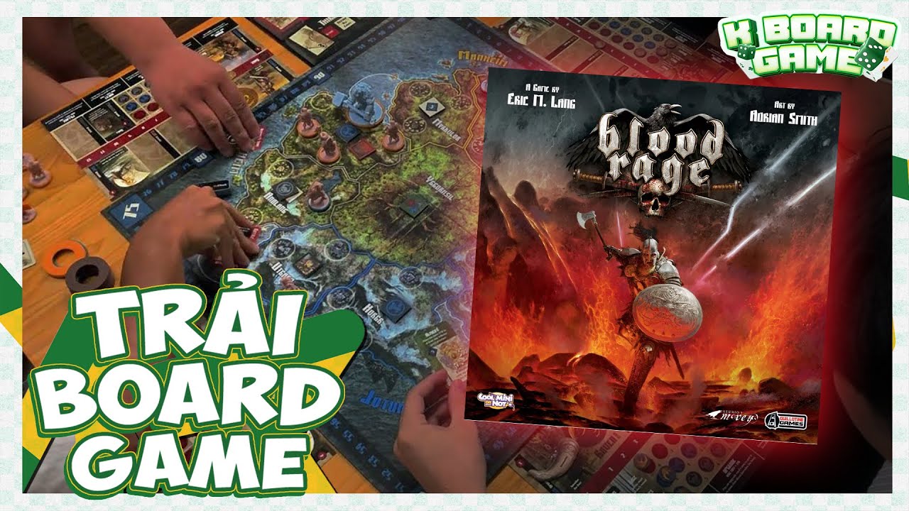 Khi tử trận lại là một vinh quang - Trải nghiệm Blood Rage tại Mystery Room | K Board Game