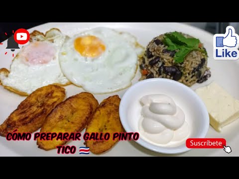 Cómo preparar Gallo Pinto Tico 🇨🇷