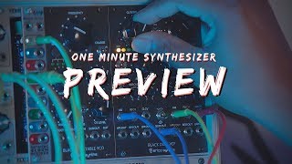 Video thumbnail for One Minute Synthesizer P-Review! Ep. 5 Erica Synths Black Dual VCF by Noir Et Blanc Vie