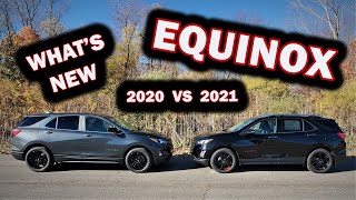 2020 Chevy EQUINOX vs 2021 Chevy EQUINOX - 5 BIG CHANGES - Here is what's new!