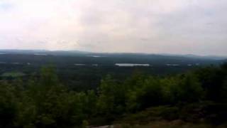 preview picture of video 'Lake Winnipesaukee in N.H from the overlook at the Castle in the Clouds.'