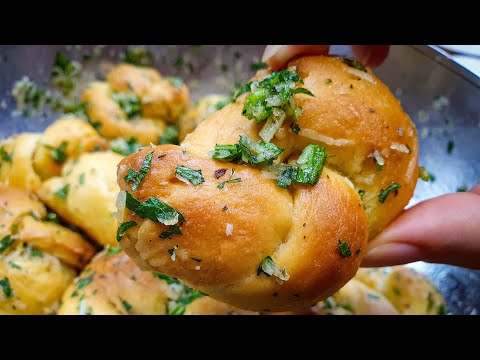 Garlic Knots - Najlepsze bułeczki czosnkowe. HIT przekąska!