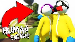 HUMAN FALL FLAT CO-OP = O NOVO AMIGO DO MOEBINHA FT SPARTAN GAMER