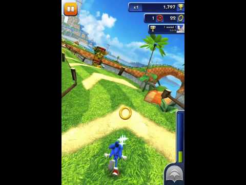 Sonic Dash ios iphone gameplay