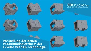 Unsere Stratasys 3D Drucker mit SAF-Technologie steigern Fertigungskapazitäten, sie bietet eine sehr hohe Genauigkeit und Wiederholbarkeit