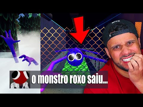 The Purple Monster Revealed Its True Form in Rainbow Friends Chapter 2!