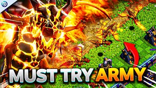 SUPER DRAGONS are EASY and POWERFUL | Best Spam Army at TH14 and TH15 | Clash of Clans Legend Attack