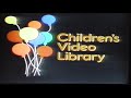 Opening To Care Bears 1983 VHS