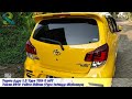 Viral Toyota Agya Type TRDS Yellow 2020, kontroversial!