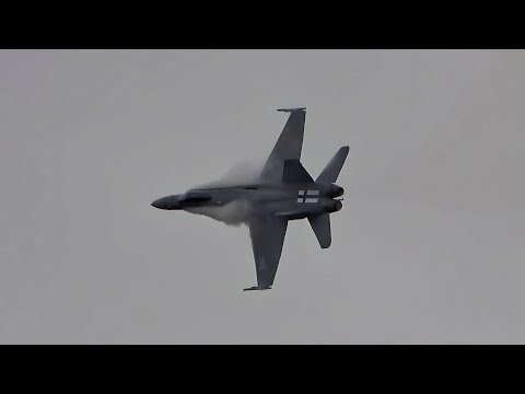 F-18 RIAT 2023 display rehearsal - 13/7/23