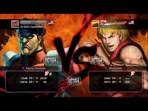 USF4 - Bison (JV-DSC-CandyMan) Vs Ken (JinyuForce) 720p60fps HD◄◄