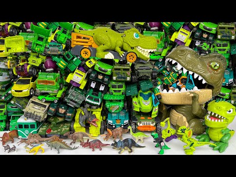 +99 Green Color Transformers Carbot Tobot Megatron Tank Army  Dinobot Transformation Robot Car Toys