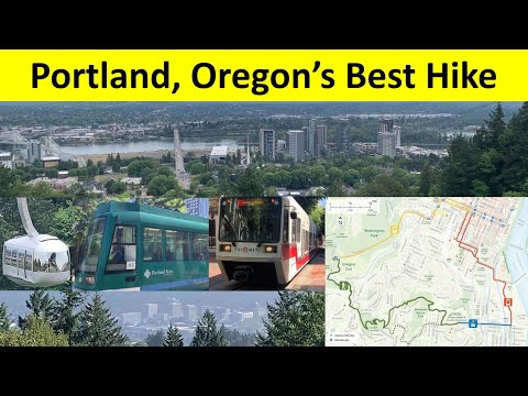 Day Trip on Portland's # 1 Hike || 4T Trek || Trail-Tram-Trolley-Train