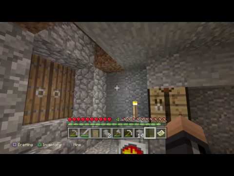 Minecraft PS4  -  Episode 1 -- Getting Started - No commentary