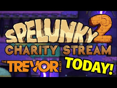 Charity Stream TODAY! Feat. Derek Yu, Twiggle, Hectique, D_tea, Spelunky 99 and more!