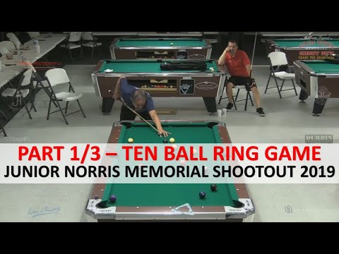 P 1 / 3 - Ten Ball Ring Game - 2019 Junior Norris Memorial Shootout