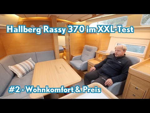 Hallberg Rassy 370 review - This is how you live on the new cruising yacht!