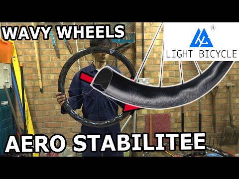 WAVY rim Profiled Aero Gravel Wheelset | Lightbicycle Falcon Pro