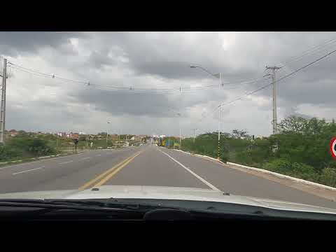 Viagem de carro Açu RN a Caraúbas, parte 2, Paraú RN