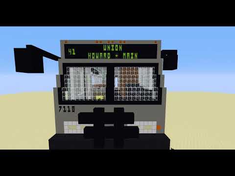 SF Muni 15TrSF #7118 Minecraft Build