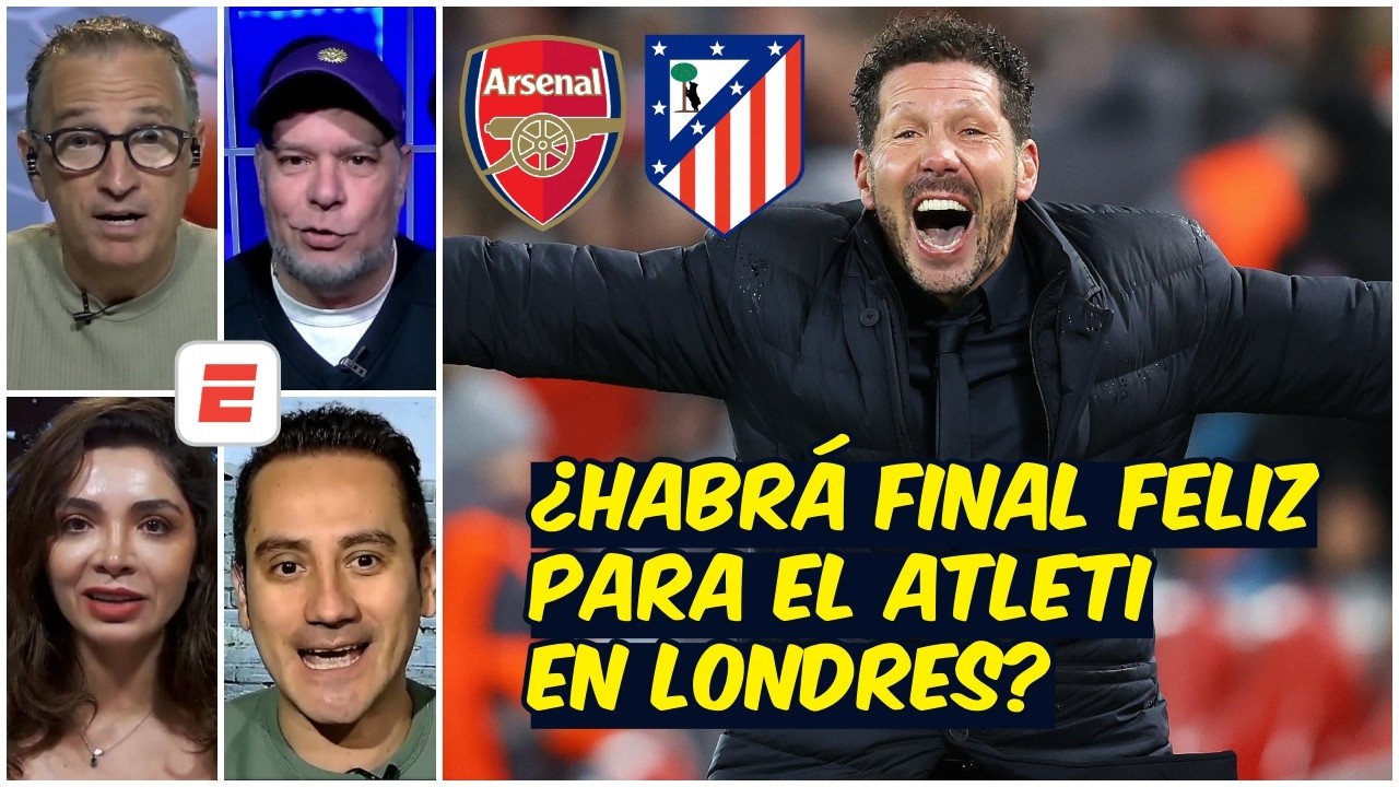 ATLÉTICO DE MADRID se IMPONDRÁ en Londres vs ARSENAL en la UEFA Champions League | Es Así y Punto