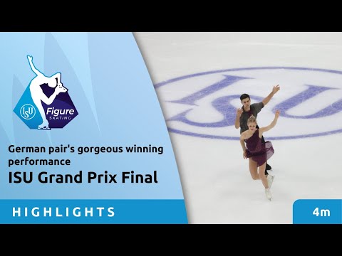 German pair's gorgeous performance to take lead at Grand Prix Final