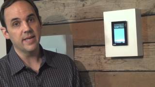 4.3" Modero X Series Touch Panel Lights the Way to an Available Meeting Room