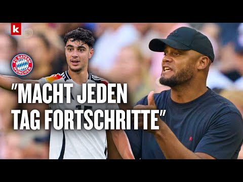 Kompany lobt Pavlovic: "Wird sehr wichtig für Deutschland werden" | FC Bayern München