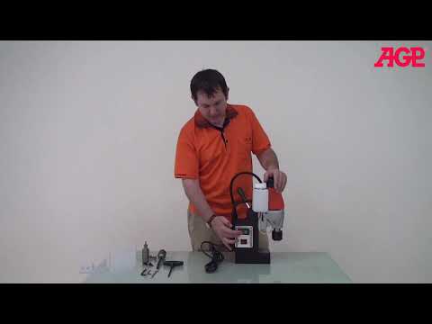 AGP【SMD351H & SMD351L Single Speed Magnetic Core Drills】Product Introduction and Operation