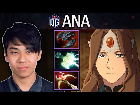 OG.ANA SMURF MIRANA WITH 28 KILLS - DOTA 2 7.30E GAMEPLAY