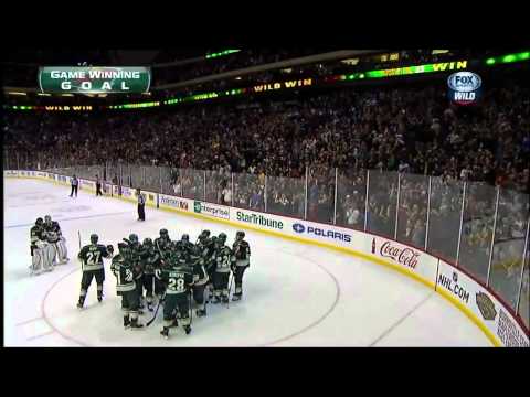 Devin Setoguchi overtime game winning goal Nasville Predators Minnesota Wild Feb 9 2013 OT Winner