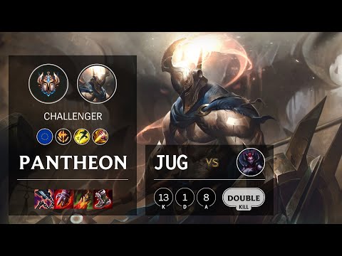 Pantheon Jungle vs Elise - EUW Challenger Patch 11.1