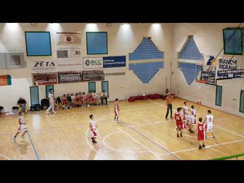 CAMPIONATO 2016-17: U14 B BASK. CERNUSCO VS POLISPORTIVA PANTIGLIATE 1°e 2° quarto