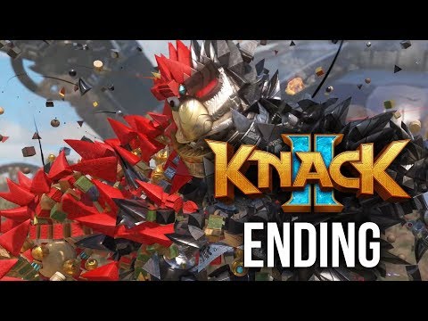 KNACK 2 ENDING Walkthrough Part 12 - CHAPTER 14 & 15 (PS4 Pro 60fps Gameplay)